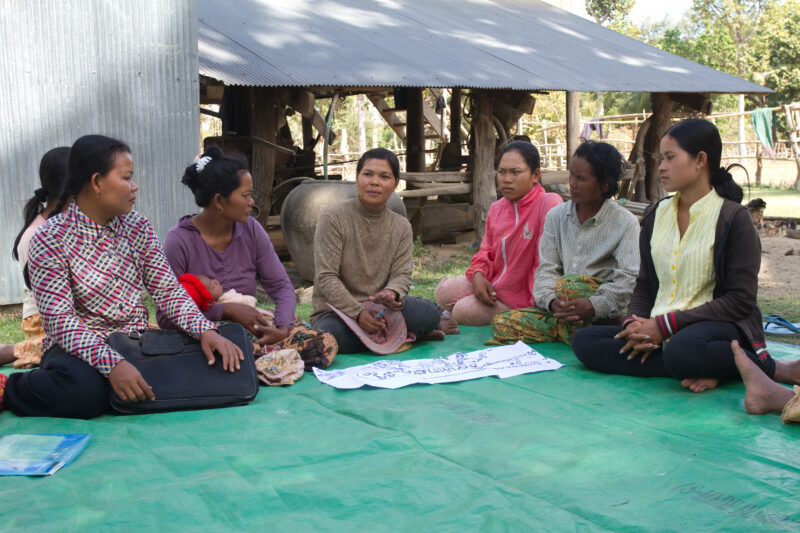 Reflect Circles — Villagers living in remote regions of Cambodia learn litteracy, income generation, agriculture, and life skills in a "reflect" group progra...