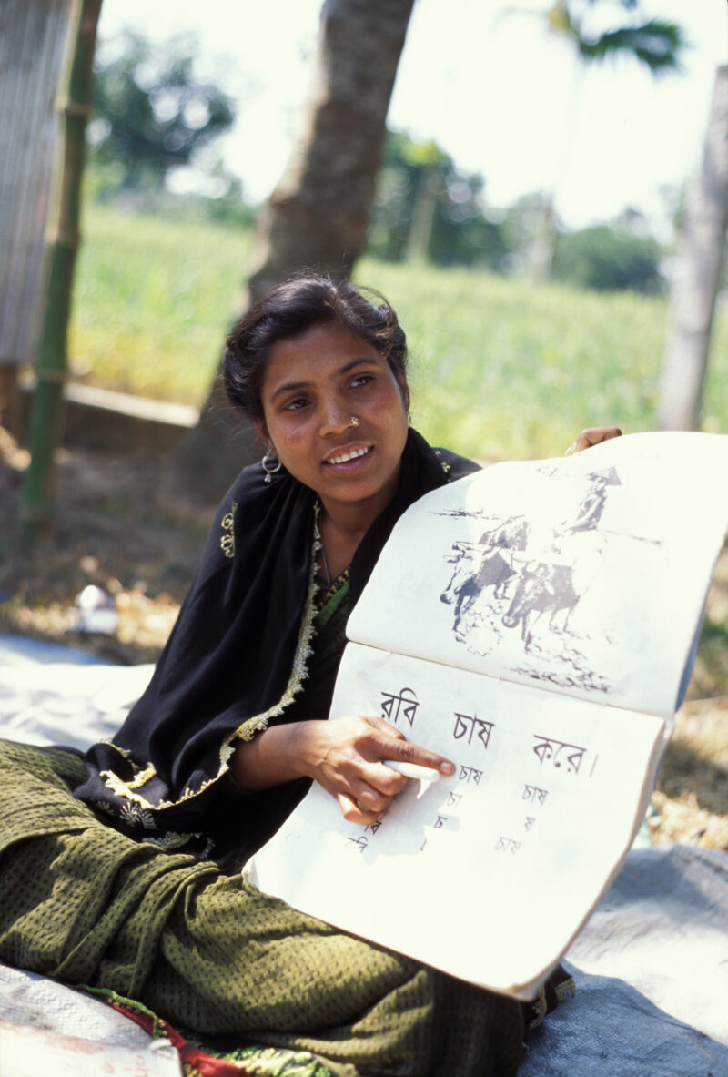 Learning to Read — Women in Bangladesh take a big step out of poverty as they learn to read and do simple math for use in their new small business that ADRA ...
