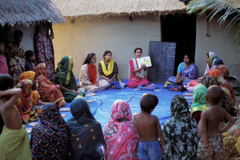 Learning Math in Bangladesh — Women in Bangladesh take a big step out of poverty as they learn to read and do simple math for use in their new small business...