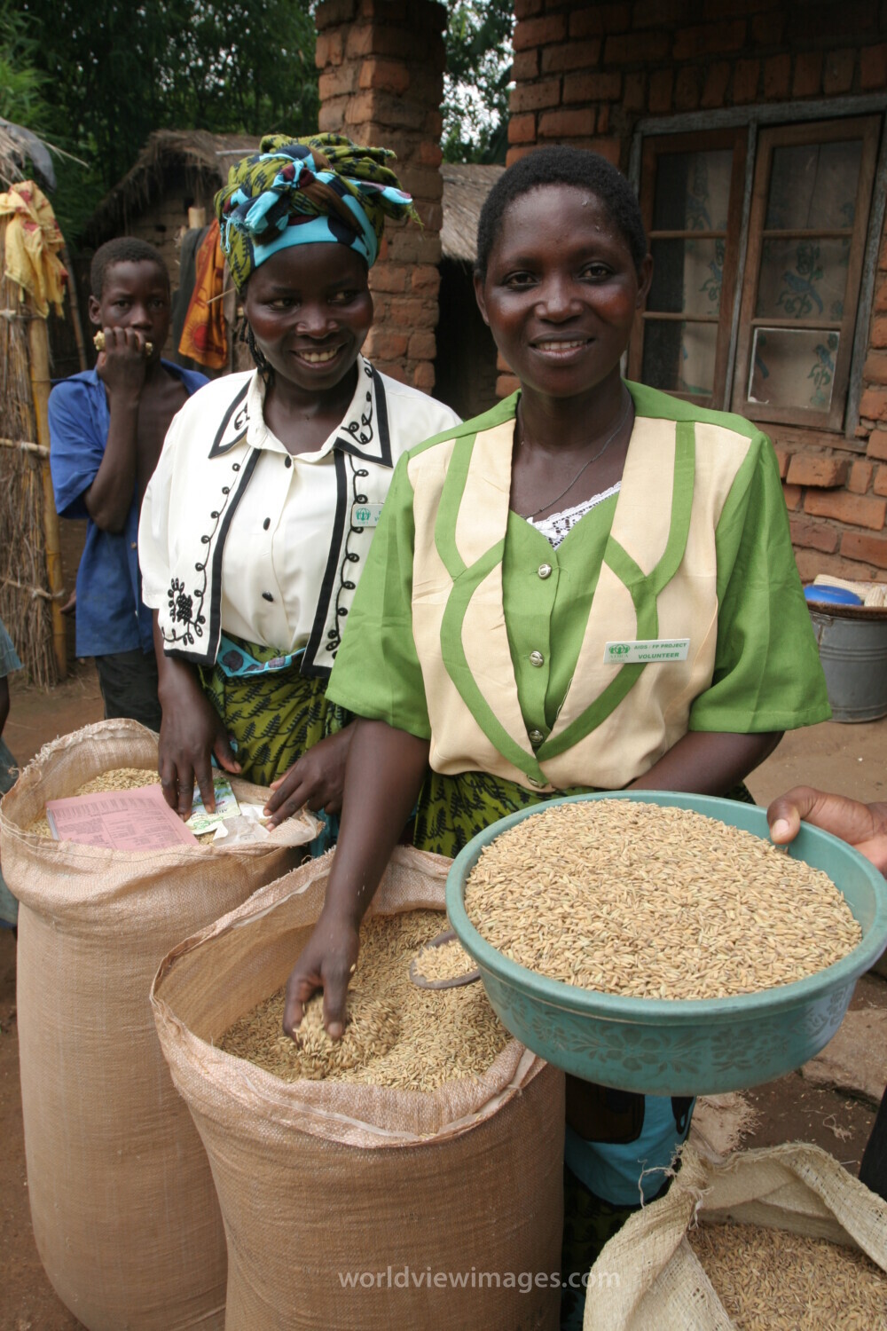Buying Rice in Malawi