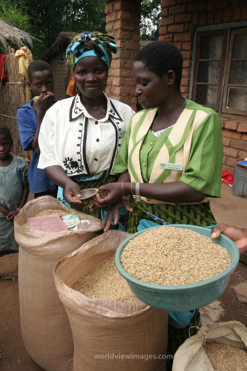 Buying Rice in Malawi
