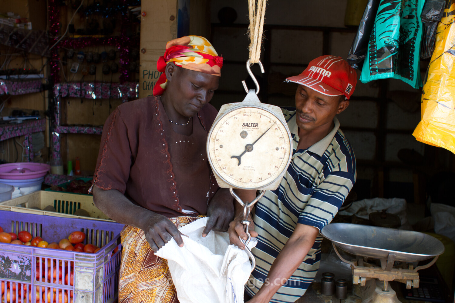Buying Beans and Maize in Kenya