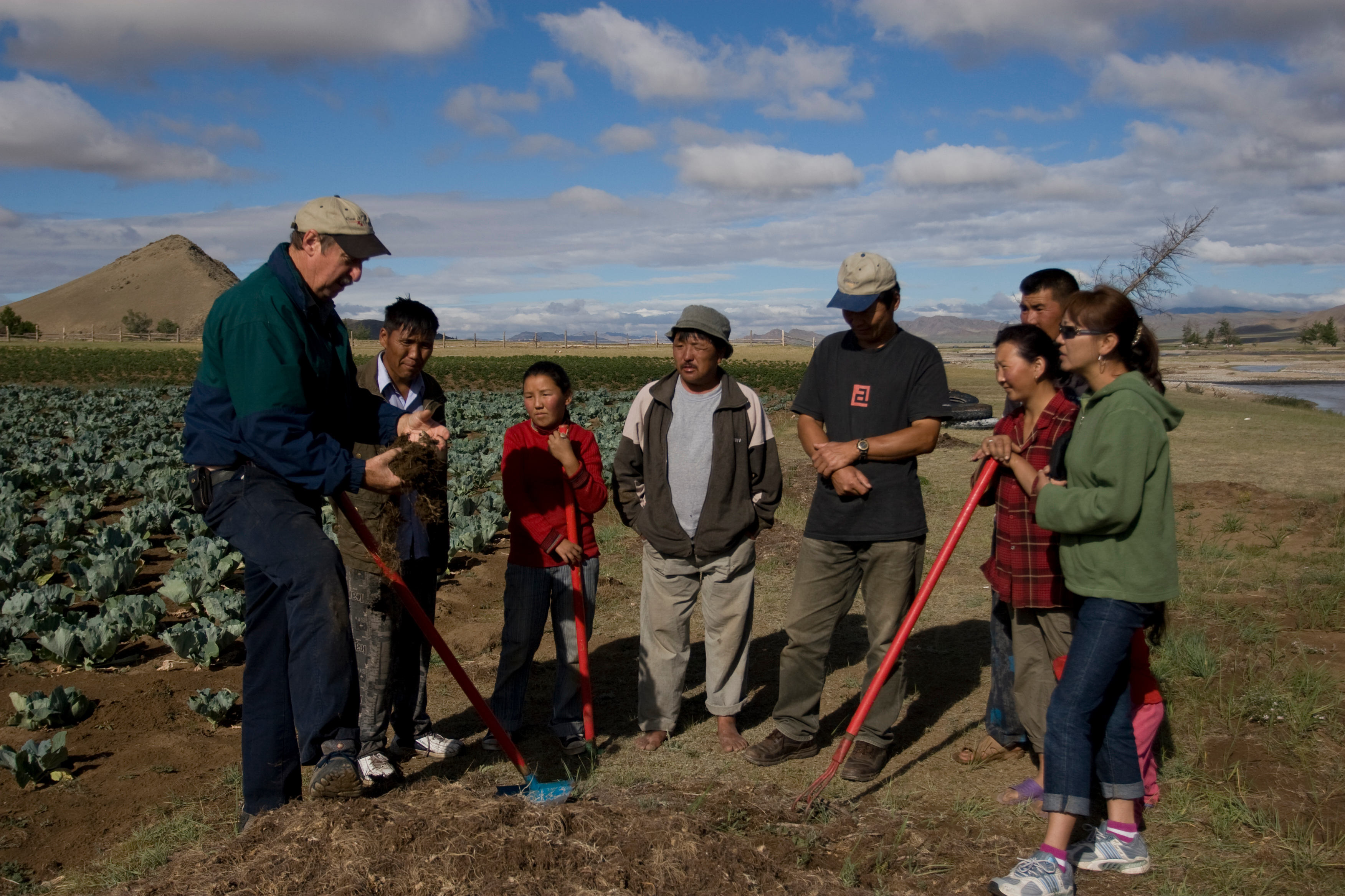 Agricultural Instruction in Mongolia