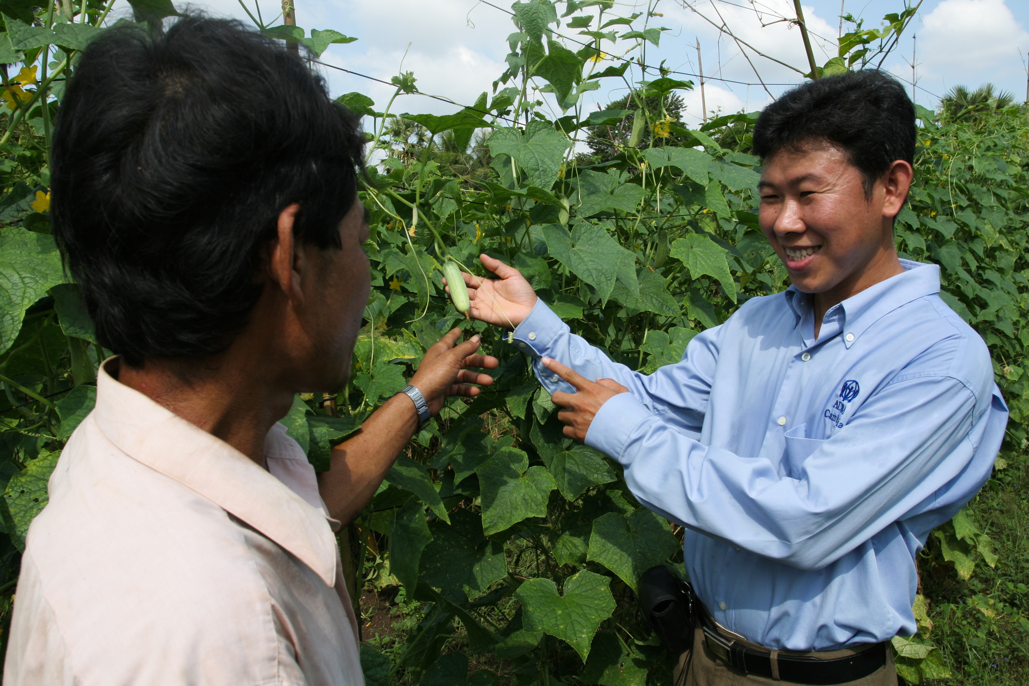 Agricultural Instruction in Cambodia