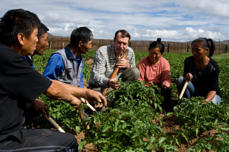 Agricultural Instruction in Mongolia — People in Mongolia learn new agricultural methods in Mongolia — Mongolia, agricultural instruction, agriculture, food ...