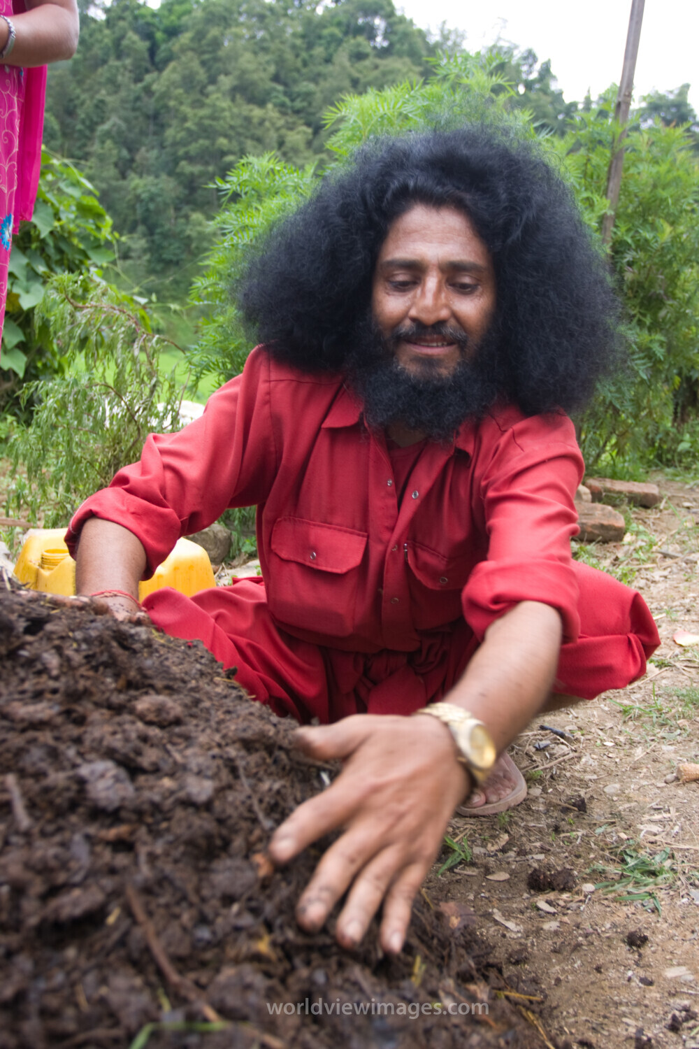 Pot Gardening in Nepal