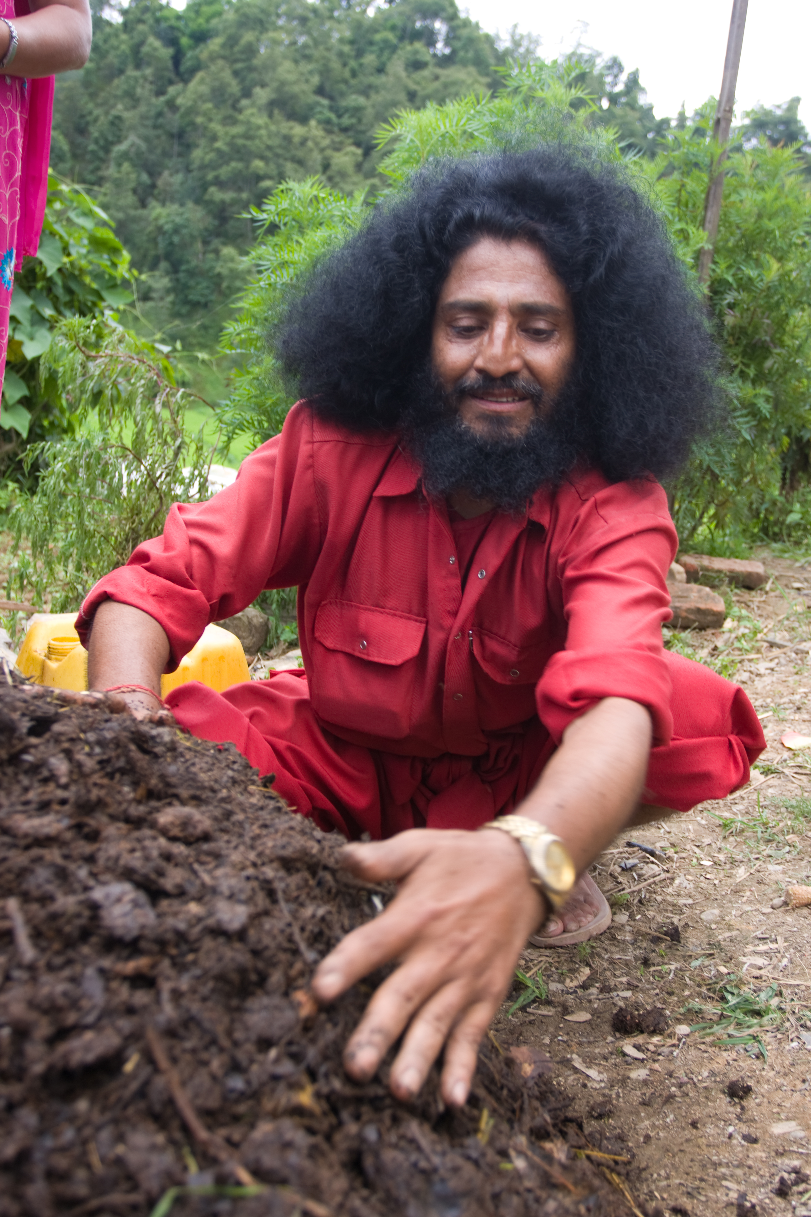 Pot Gardening in Nepal