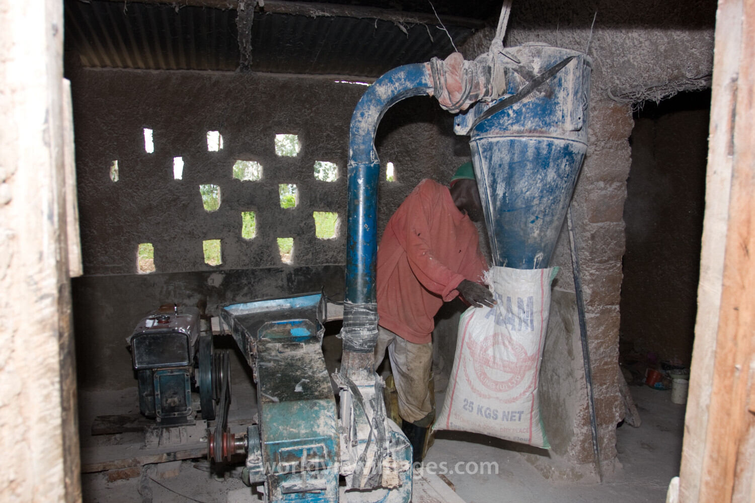 Flour Mill in Rwanda