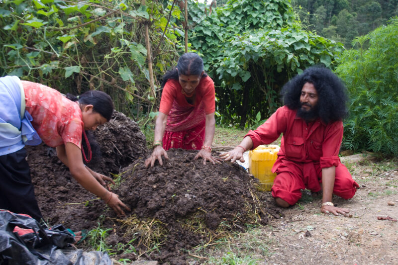 Pot Gardening in Nepal — Villagers in Nepal learn how to grow vegetables in pots. — Nepal, food, food security, pot gardening