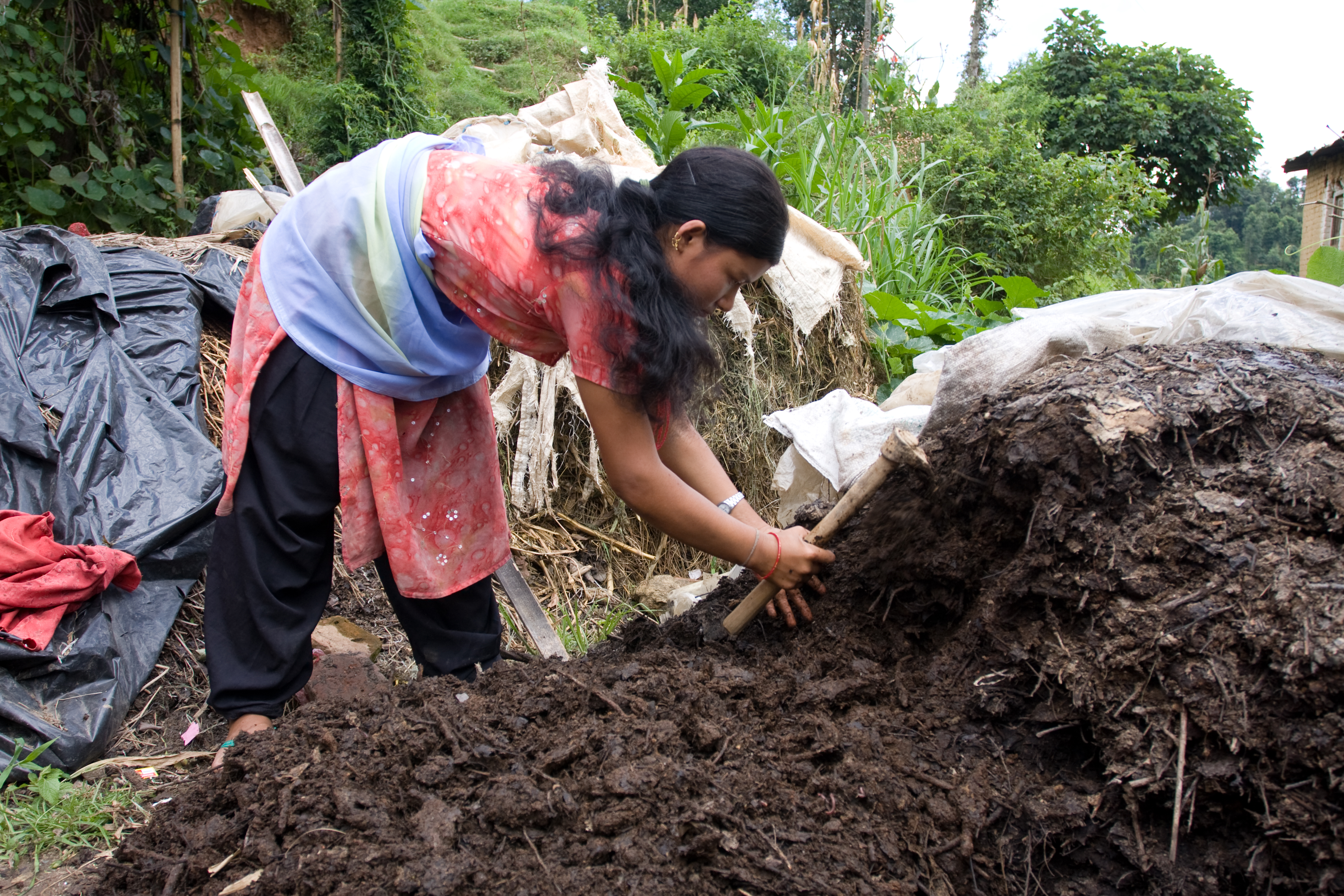 Pot Gardening in Nepal