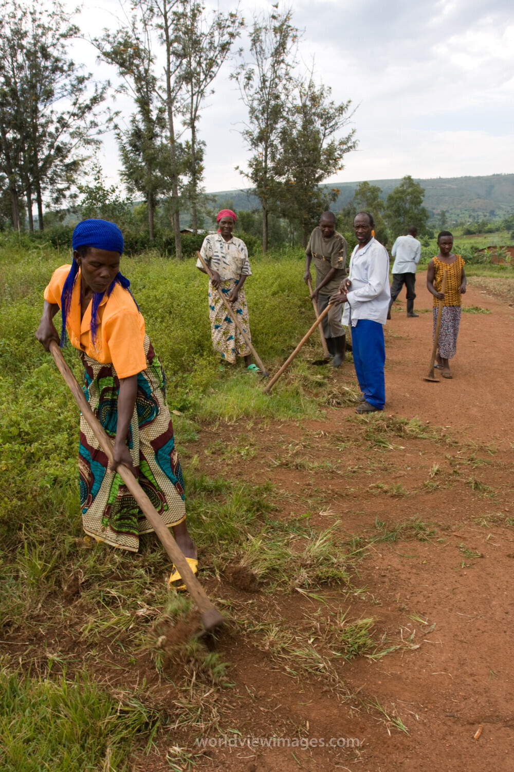 Food for Work in Rwanda