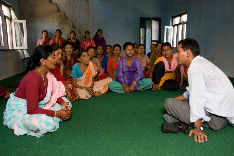 Adult Education in Nepal — Adults who had to drop out of school early go back to school to learn Economic, health and and Income generating skills. — Adult E...