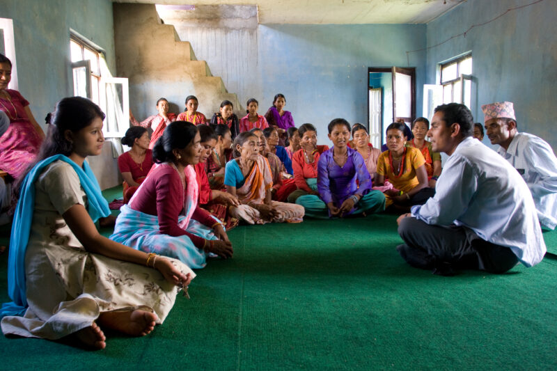 Adult Education in Nepal — Adults who had to drop out of school early go back to school to learn Economic, health and and Income generating skills. — Adult E...