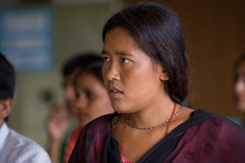 Adult Education in Nepal — Adults who had to drop out of school early go back to school to learn Economic, health and and Income generating skills. — Adult E...