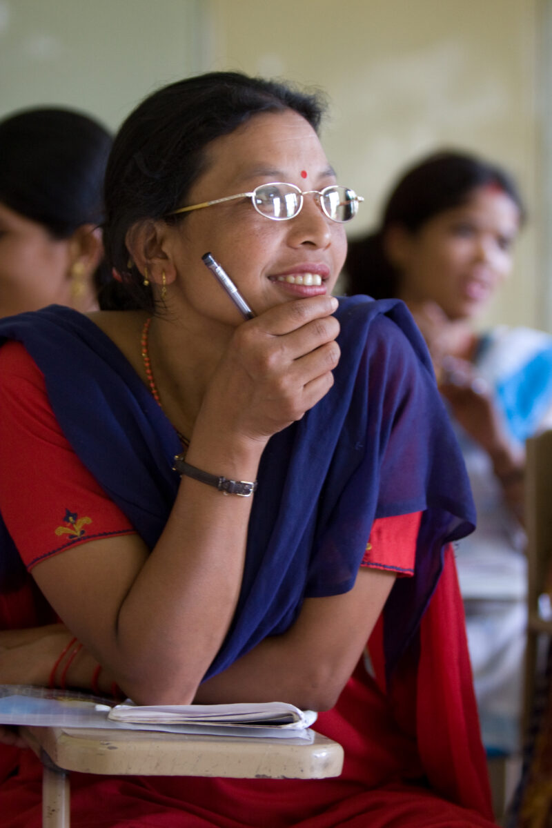 Adult Education in Nepal — Adults who had to drop out of school early go back to school to learn Economic, health and and Income generating skills. — Adult E...