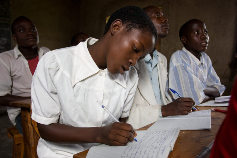 Adult Education in Rwanda — Adults go back to school to improve their lives, in rural Rwanda. — Adult Education, literacy training, Rwanda