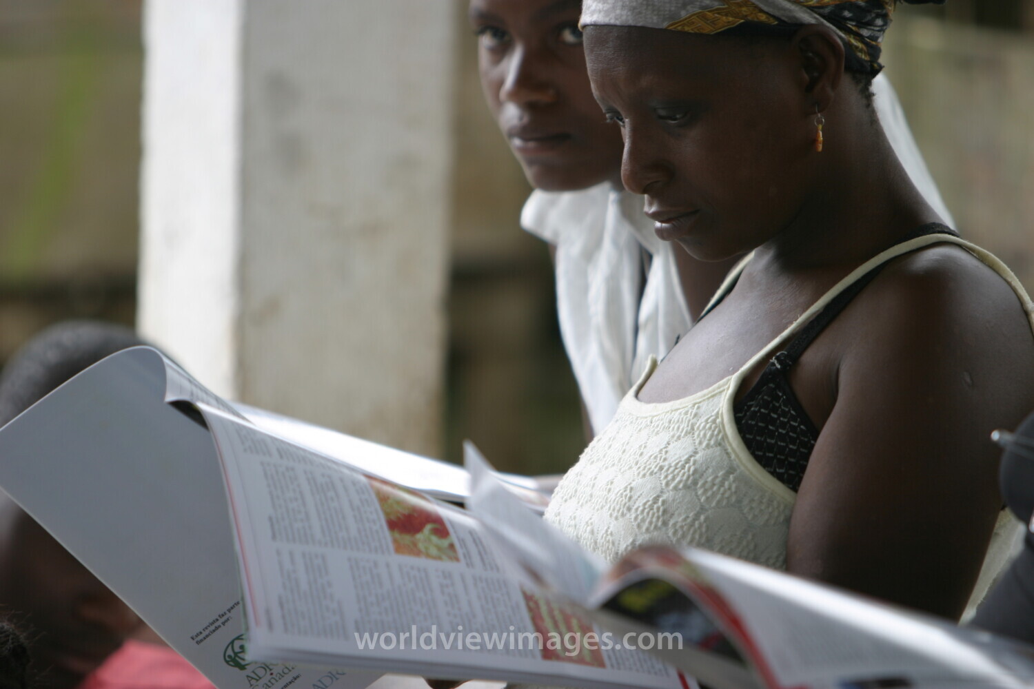 Health Education in Sau Tome, Africa