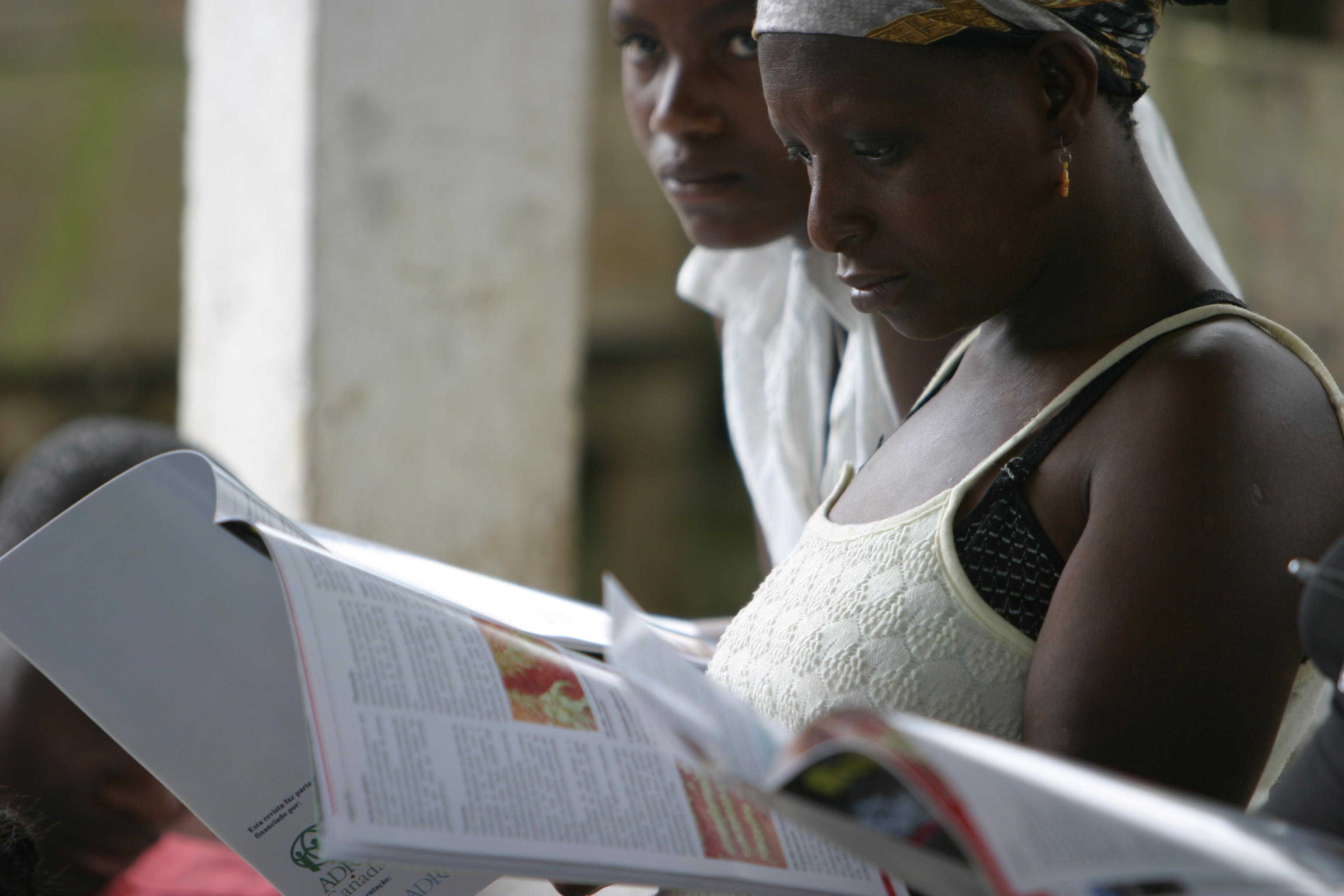 Health Education in Sau Tome, Africa