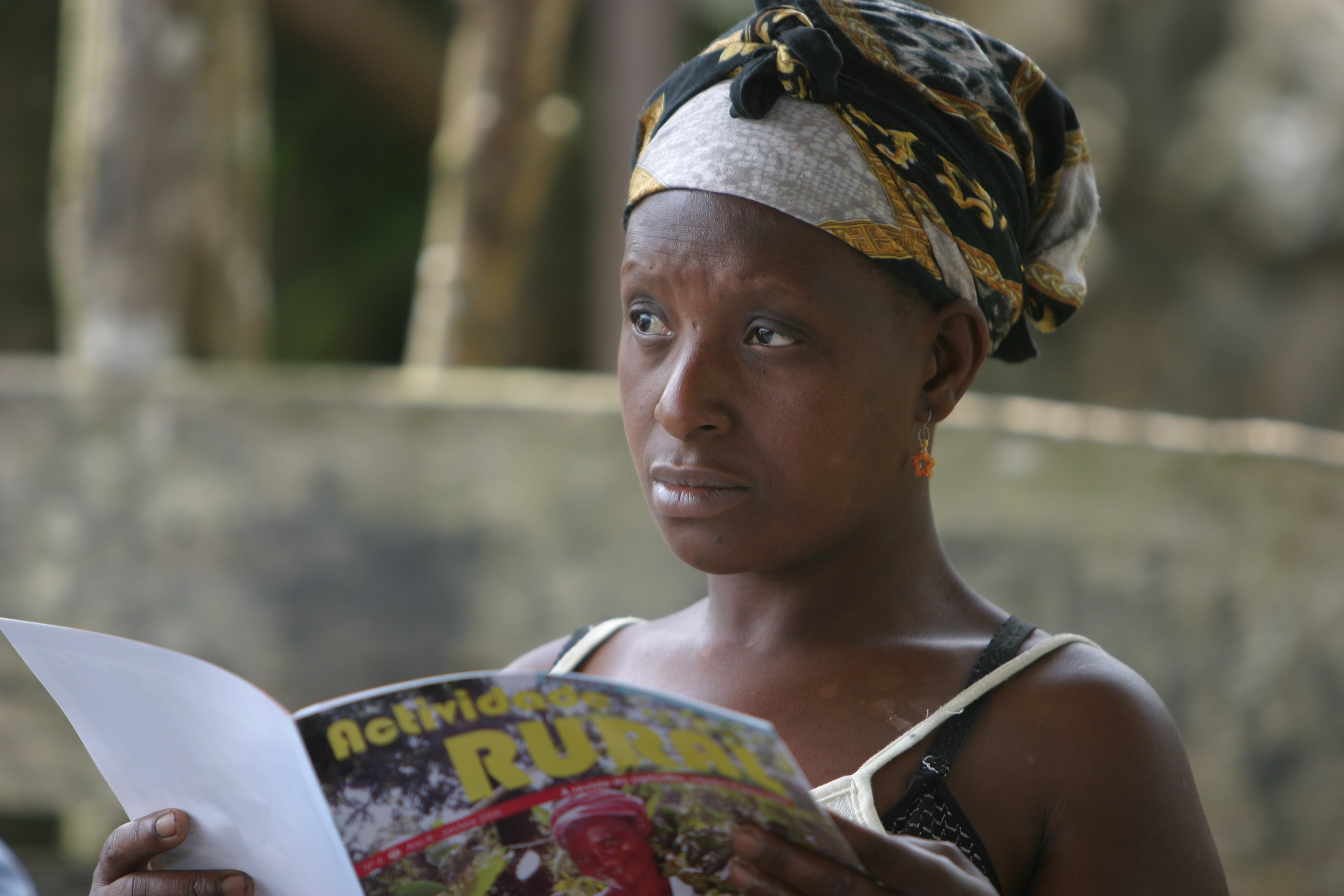 Health Education in Sau Tome, Africa