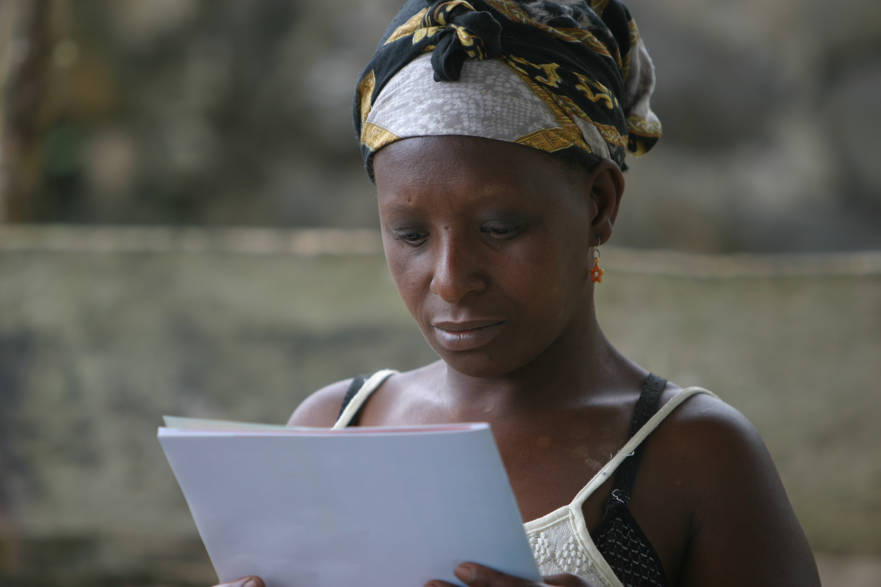 Health Education in Sau Tome, Africa