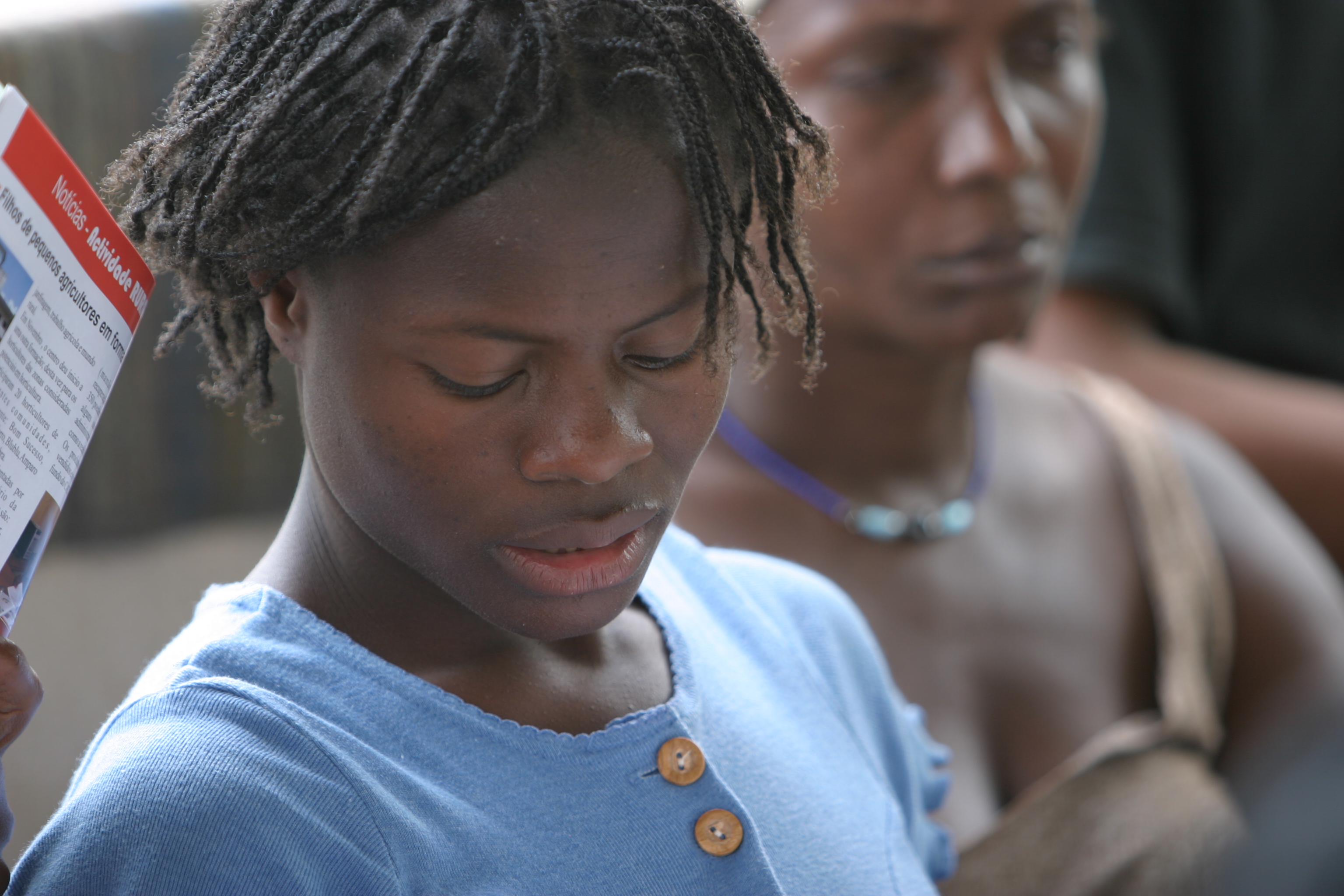 Health Education in Sau Tome, Africa