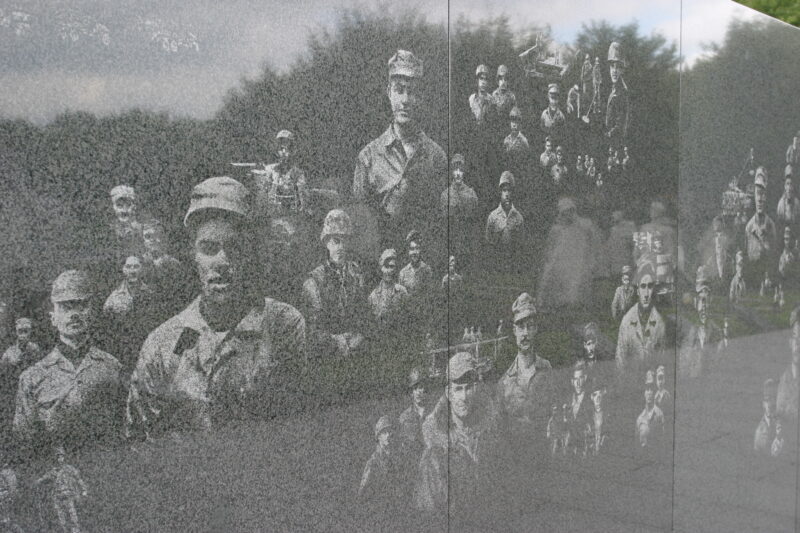 Memorial of the Korean War — Korean war memorial in Washington, DC — United States, Washington, USA, District of Columbia, War Memorial