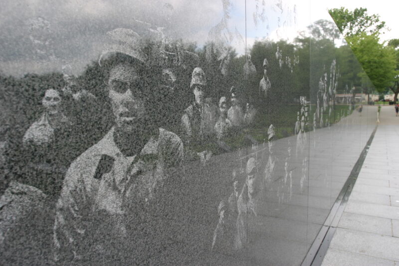 Memorial of the Korean War — Korean war memorial in Washington, DC — United States, Washington, USA, District of Columbia, War Memorial