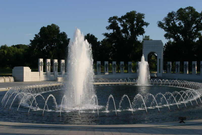 World War II Memorial — United States, Washington, USA, District of Columbia, World War II
