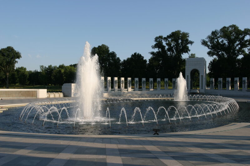 World War II Memorial — United States, Washington, USA, District of Columbia, World War II