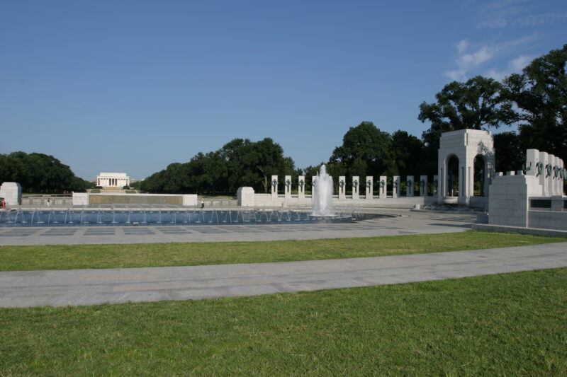 World War II Memorial — United States, Washington, USA, District of Columbia, World War II