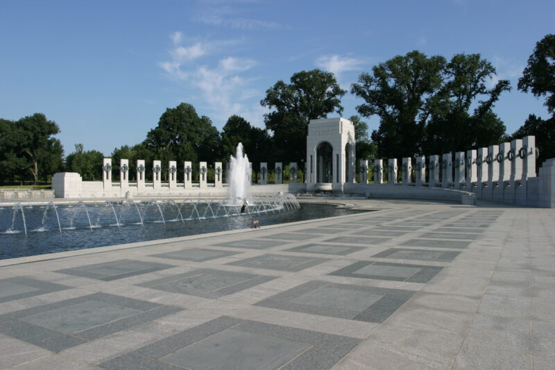 World War II Memorial — United States, Washington, USA, District of Columbia, World War II