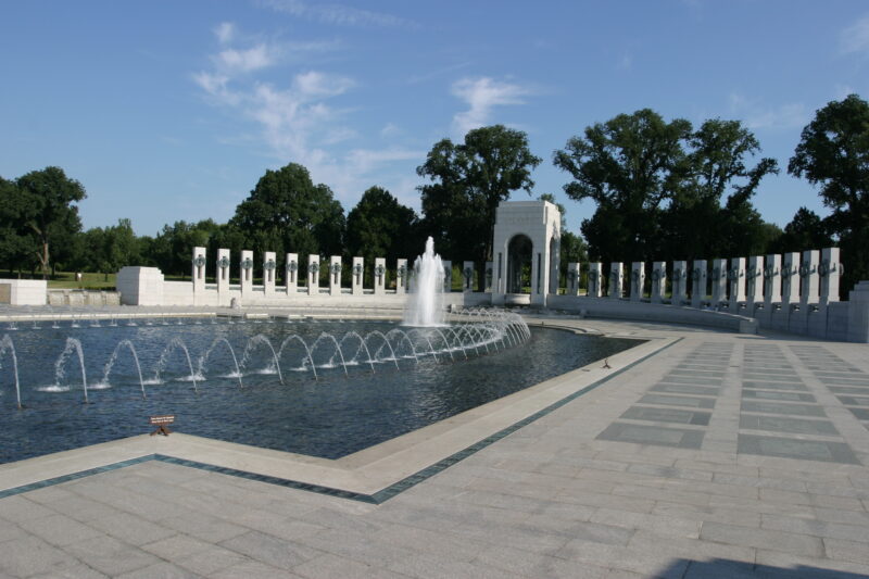 World War II Memorial — United States, Washington, USA, District of Columbia, World War II
