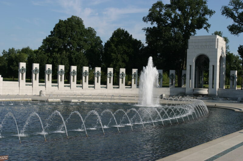 World War II Memorial — United States, Washington, USA, District of Columbia, World War II