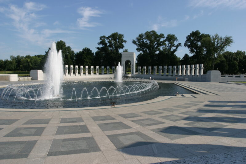 World War II Memorial — United States, Washington, USA, District of Columbia, World War II