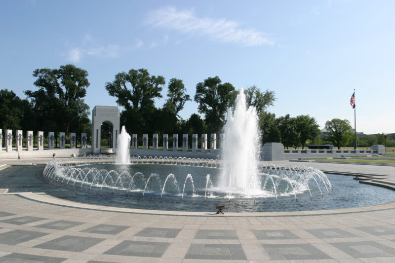 World War II Memorial — United States, Washington, USA, District of Columbia, World War II