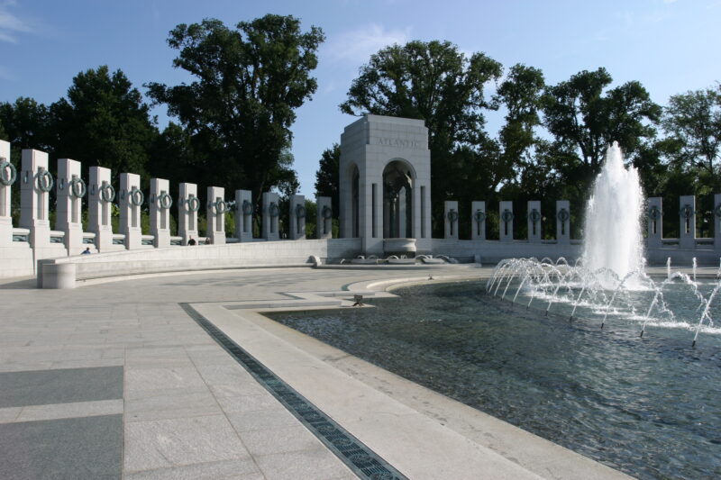 World War II Memorial — United States, Washington, USA, District of Columbia, World War II