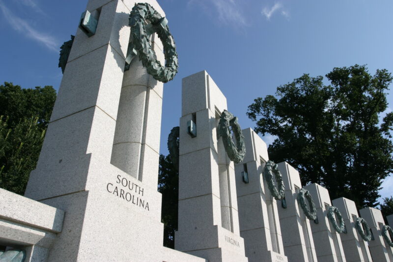 World War II Memorial — United States, Washington, USA, District of Columbia, World War II
