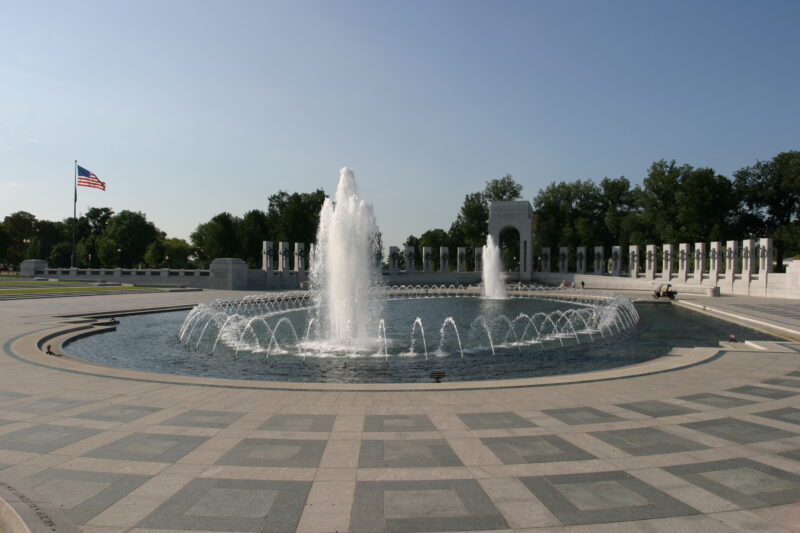 World War II Memorial — United States, Washington, USA, District of Columbia, World War II