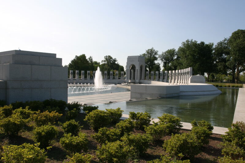 World War II Memorial — United States, Washington, USA, District of Columbia, World War II
