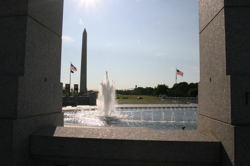 World War II Memorial — United States, Washington, USA, District of Columbia, World War II