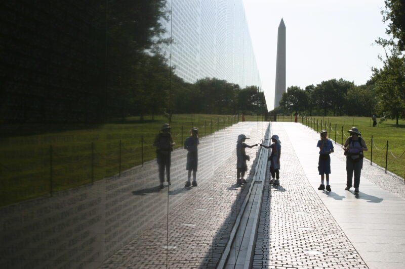The Wall — United States, Washington, USA, District of Columbia, Vietnam war Memorial