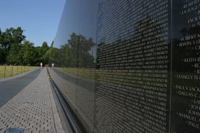 The Wall — United States, Washington, USA, District of Columbia, Vietnam war Memorial