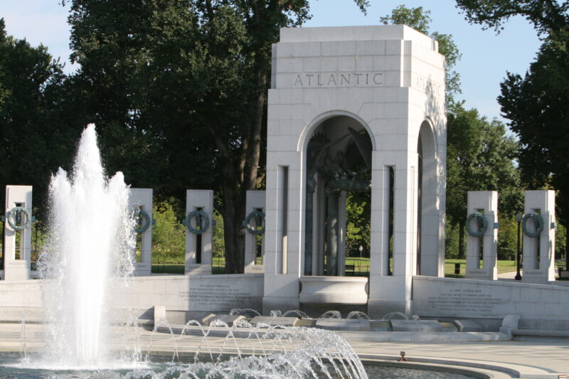 World War II Memorial — United States, Washington, USA, District of Columbia, World War II