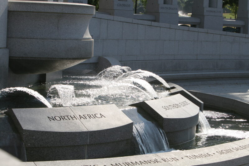 World War II Memorial — United States, Washington, USA, District of Columbia, World War II