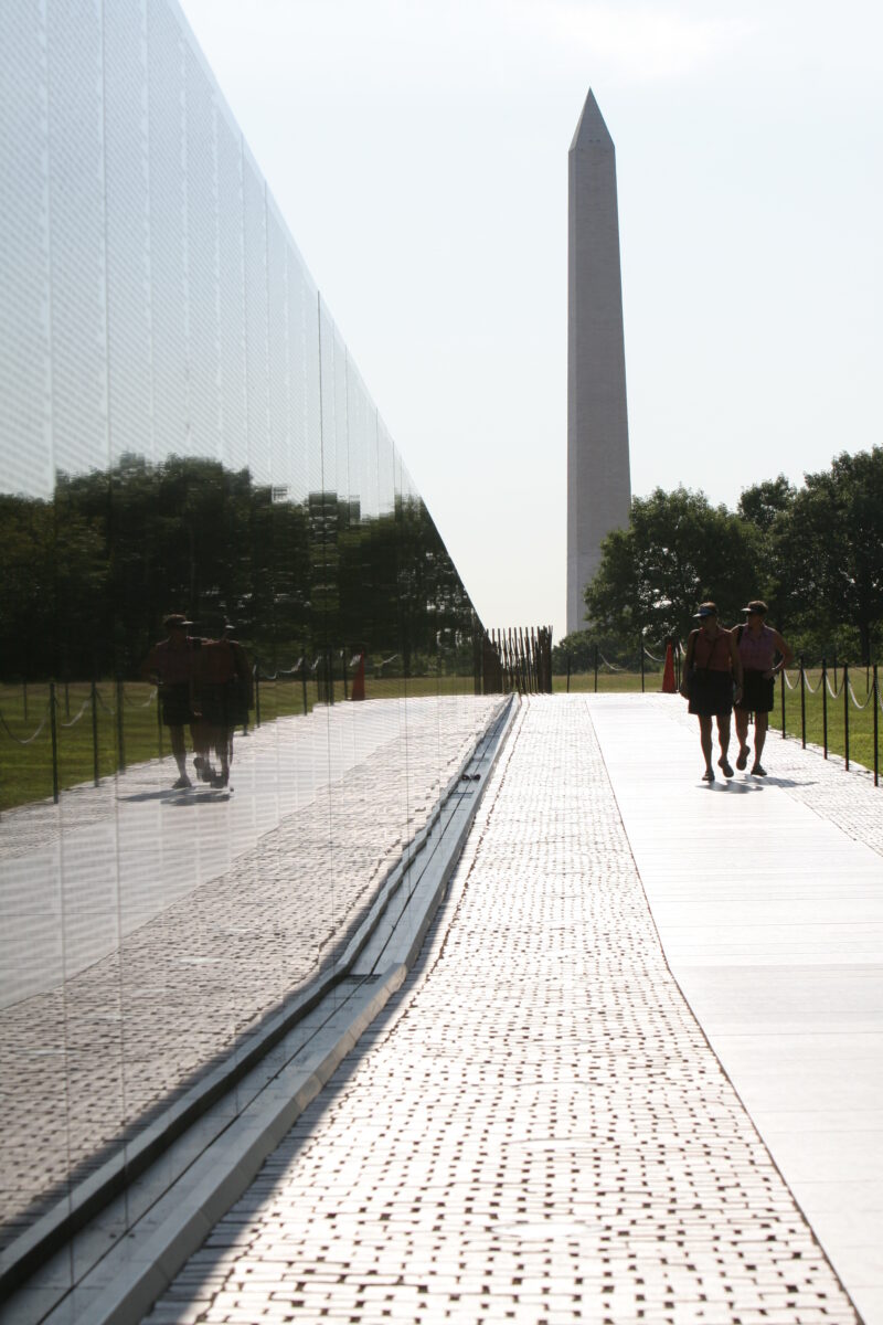 The Wall — Washington Memorial, Vietnam Memorial, Washington, USA, United States