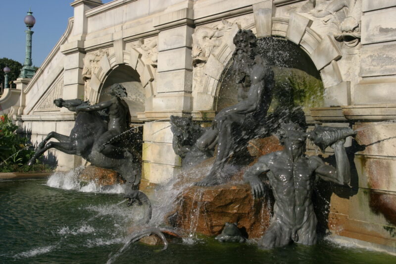 Washington Bridge Sculpture — United States, Washington, USA, District of Columbia