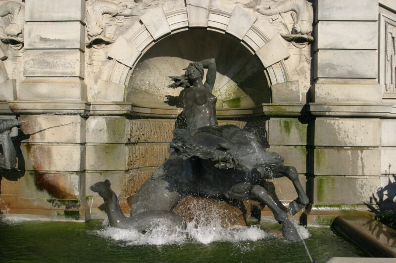 Washington Bridge Sculpture — United States, Washington, USA, District of Columbia