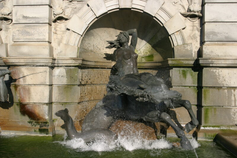 Washington Bridge Sculpture — United States, Washington, USA, District of Columbia, sculpture