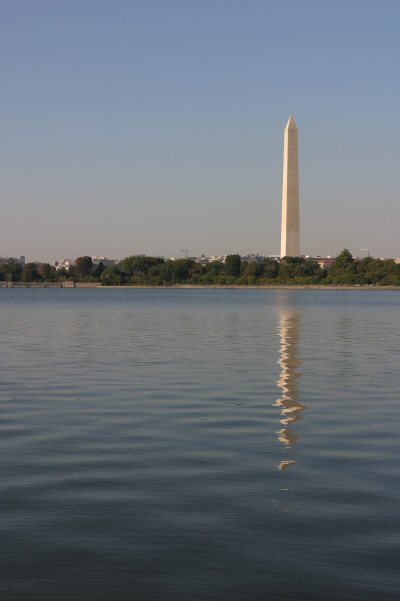 Washington Monument — United States, Washington, USA, District of Columbia, Tidal Basin