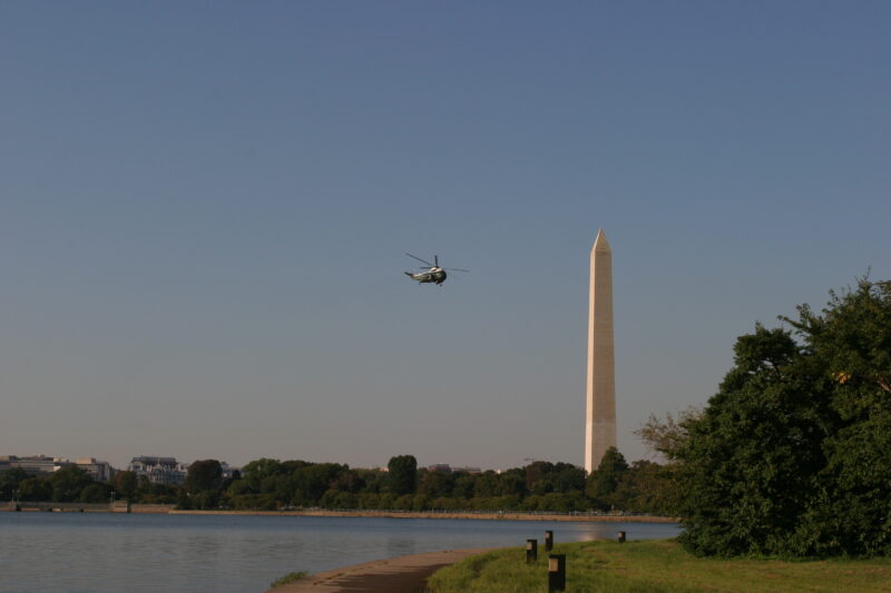Washington Monument — United States, Washington, USA, District of Columbia, Tidal Basin
